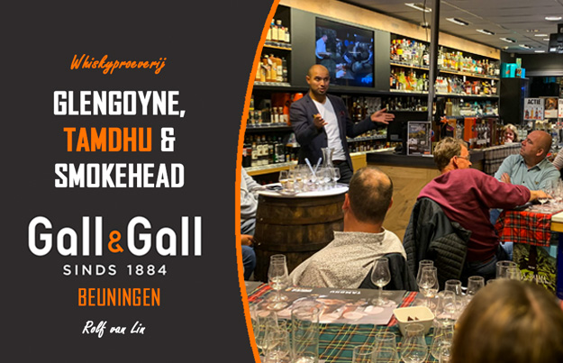 Glengoyne, Tamdhu en Smokehead spelen de hoofdrol in smaakvolle avond Gall & Gall Beuningen