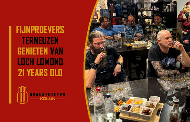 Fijnproevers Terneuzen genieten van Loch Lomond 21 Years Old