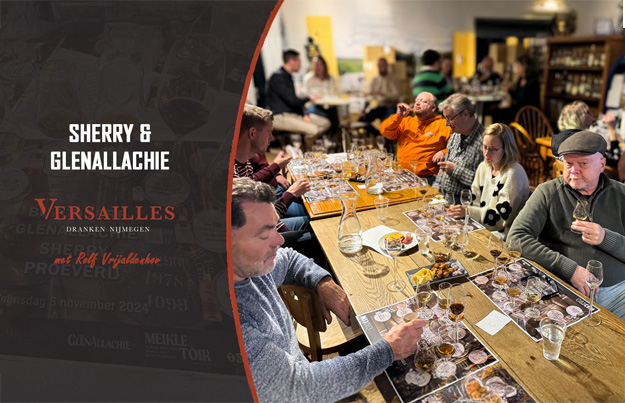 ‘It’s all about sherry’ tijdens The GlenAllachie proeverij in Nijmegen