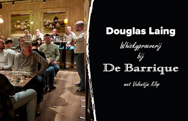 Douglas Laing & Co masterclass bij Slijterij De Barrique in Borne
